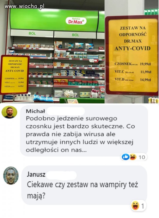 Pakieciki antycovidowe
