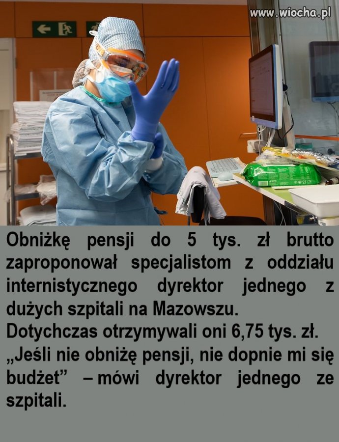 Specjaliści z oddziału internistycznego