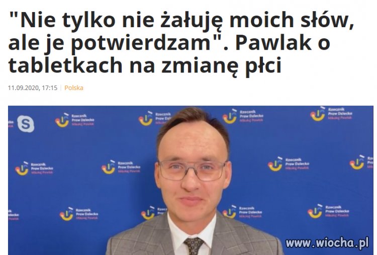 Miał być Pawlaczką