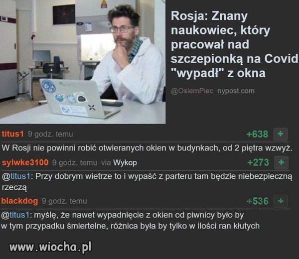 Śmierć naukowca   