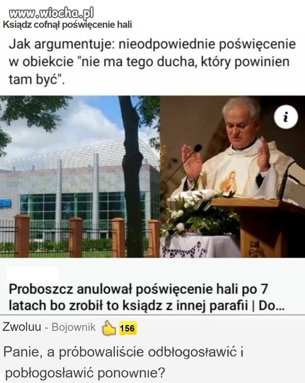 Anulował święcenie?