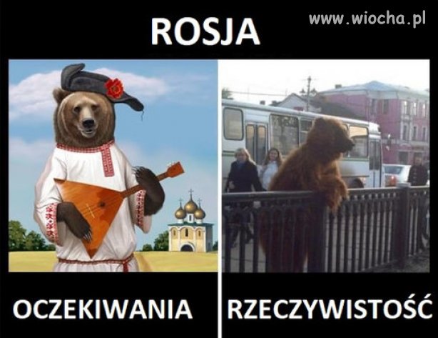 Rosja...oczekiwania i rzeczywistosc.