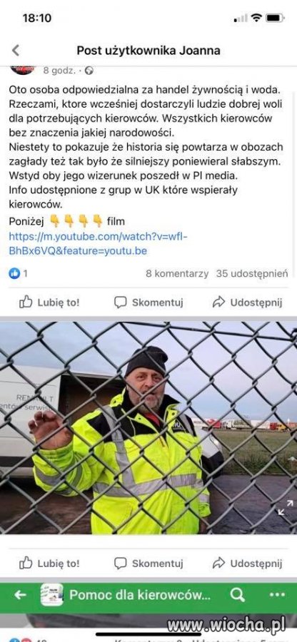 Wielka pomoc polonii w uk