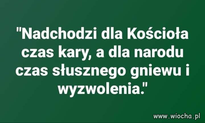 Oby się spełniło ...