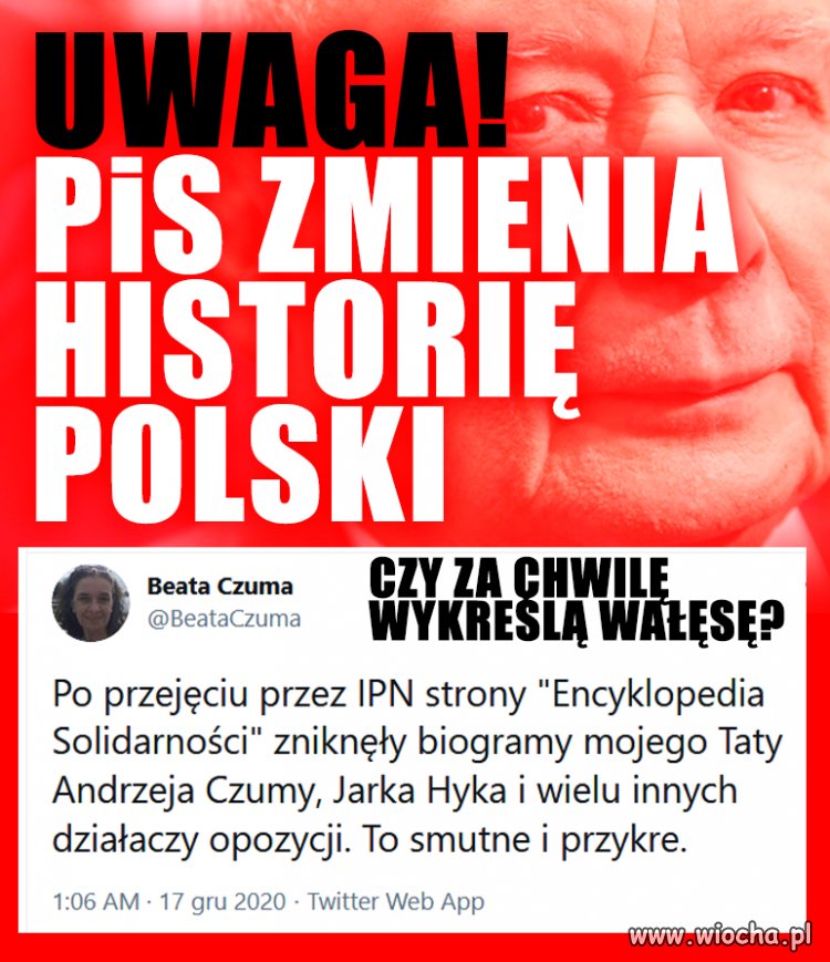 Na nowo piszą historię Polski dla ciemnego luda...