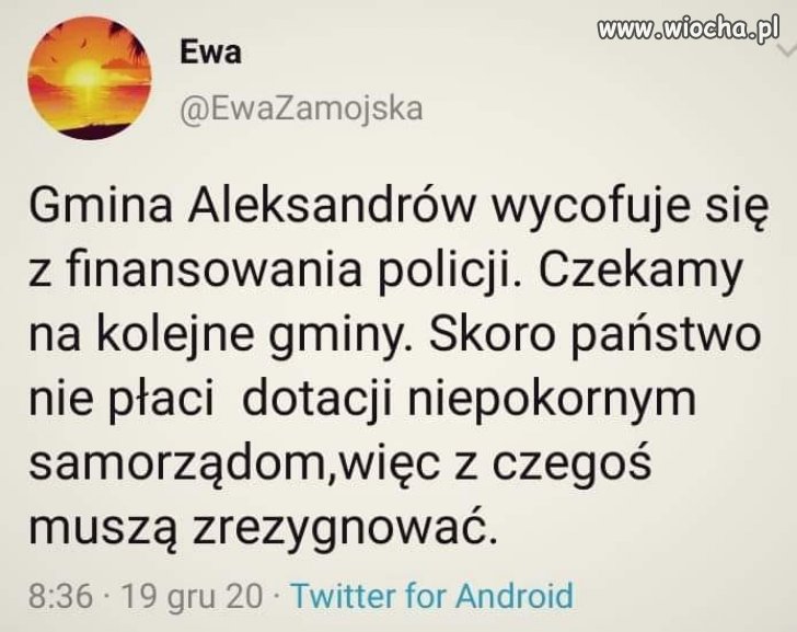 Super popieram i reszta gmin powinna zrobić to samo 