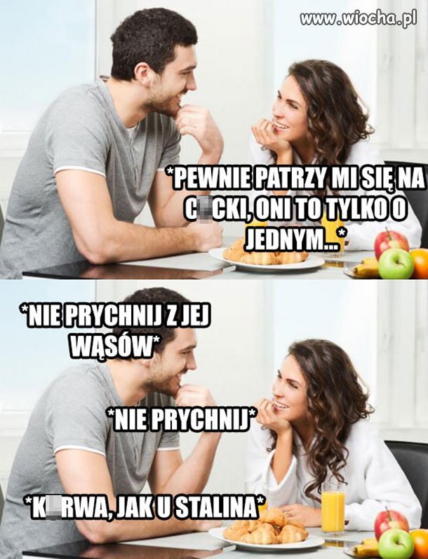 O czym myśli ?