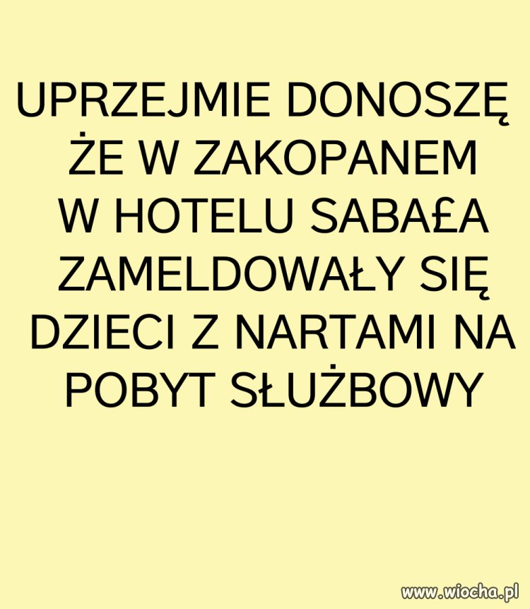 Jakaś reakcja? Policja? Nik ? 