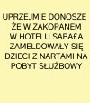 Jakaś reakcja? Policja? Nik ? 