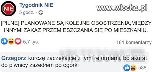 Kolejne obostrzenia 