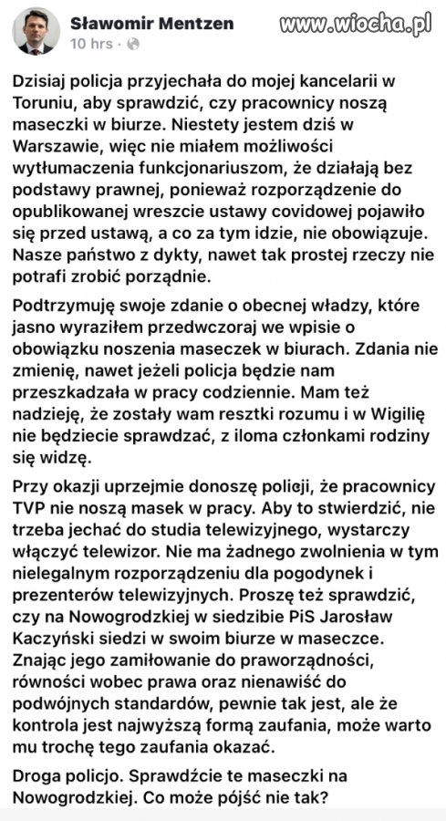 Droga policjo może by tak kontrola 
