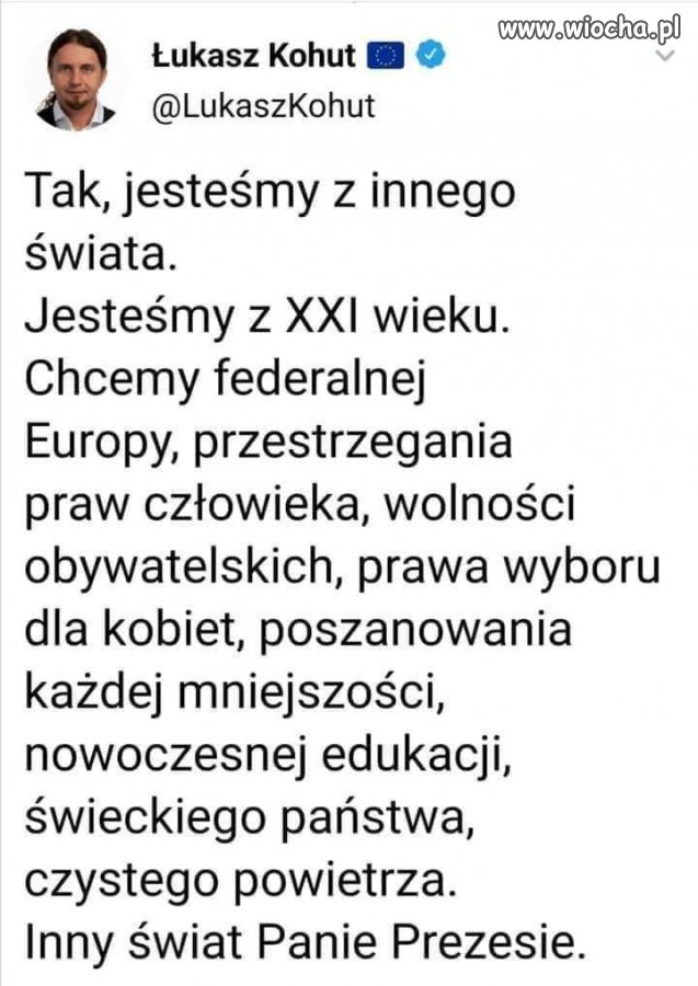 Inny świat, Panie Prezesie