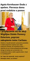 Agata Kornhauser-Duda z apelem. Pierwsza dama prosi 