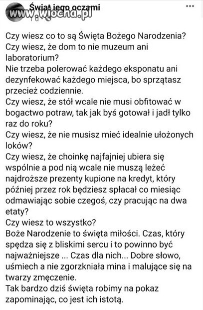 BOŻE NARODZENIE TO ŚWIĘTA MIŁOŚCI.
