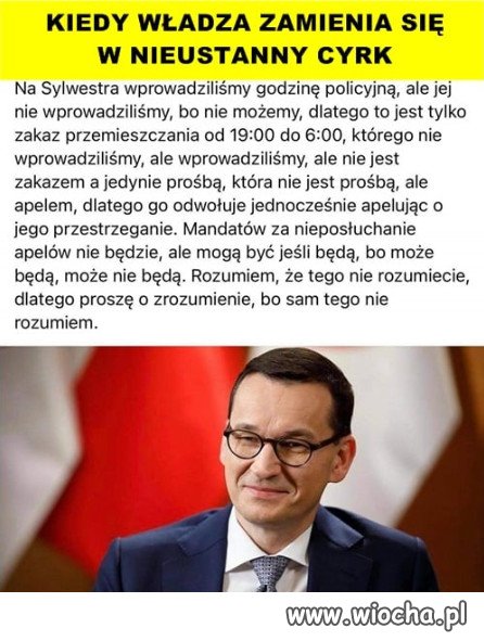 KIEDY WŁADZA ZAMIENIA SIĘ W NIEUSTANNY CYRK