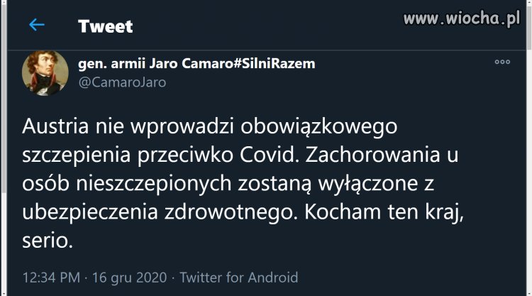 Przymusu nie ma!