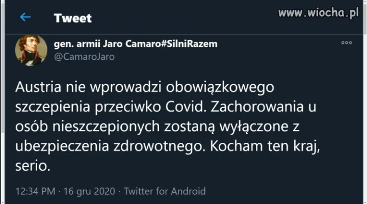 Przymusu nie ma!