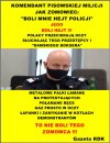 KOMENDANT PISOWSKIEJ MILICJI JAK ZOMOWIEC: