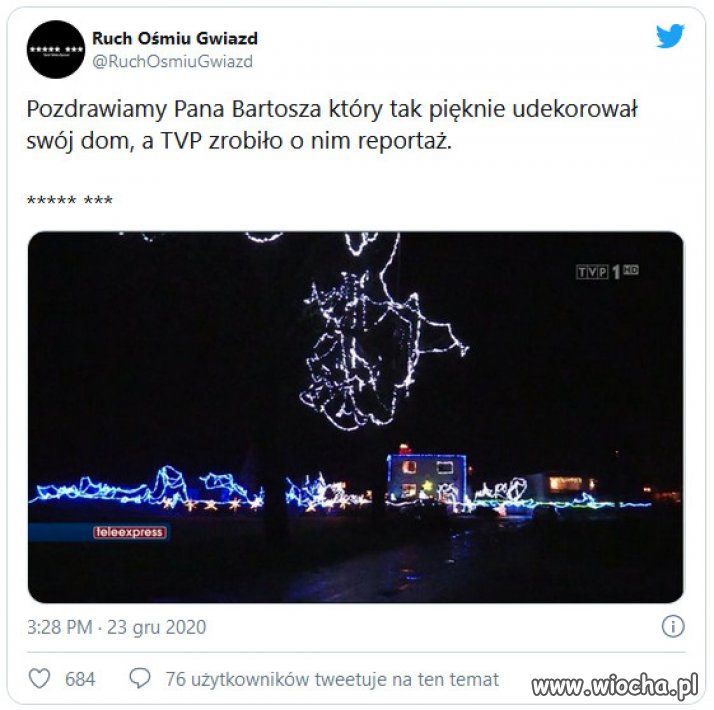 Wulgarnie o PiS w Teleexpressie. Zakpił z dziennikarzy TVP