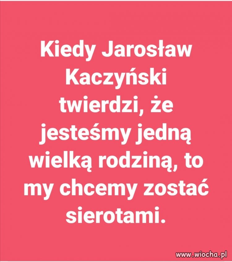 Po orędziu prezesa ...