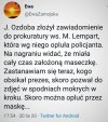 Kogo obsikał prezes.