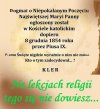 Tego na lekcji religii raczej się nie dowiesz