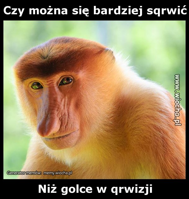 Czy można się bardziej sqrwić