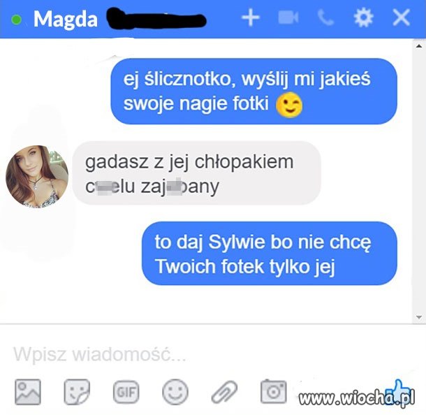 Chcę fotki od Magdy 
