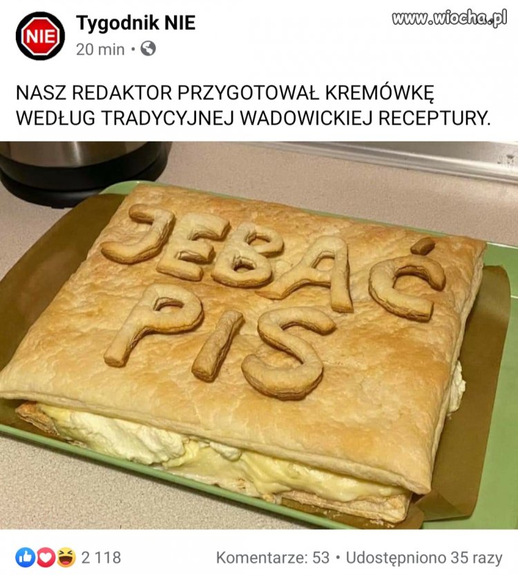 Kremówka od Pana Redaktora
