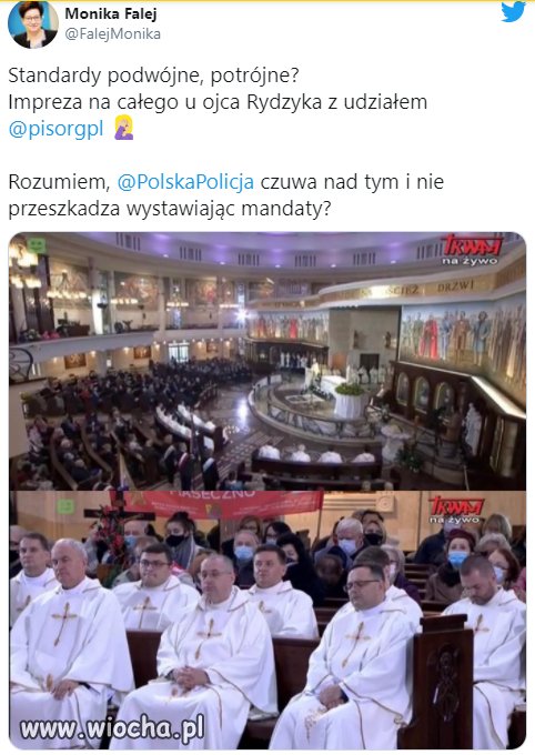 Korona-party na urodzinach Radia Maryja