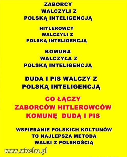 PiS tworzy nowa historie i kulture...