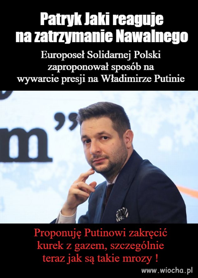 Jaki znalazł sposób na Putina 