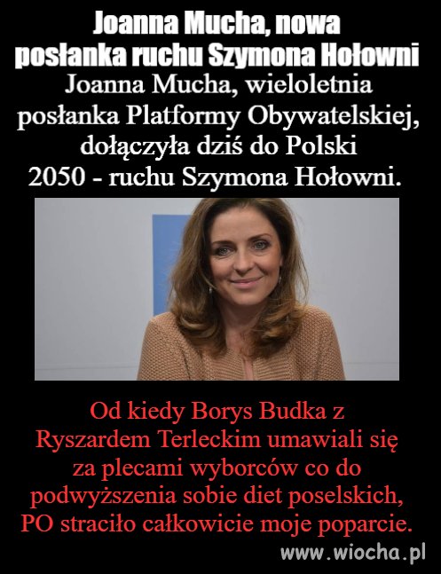 Stracili moje poparcie 
