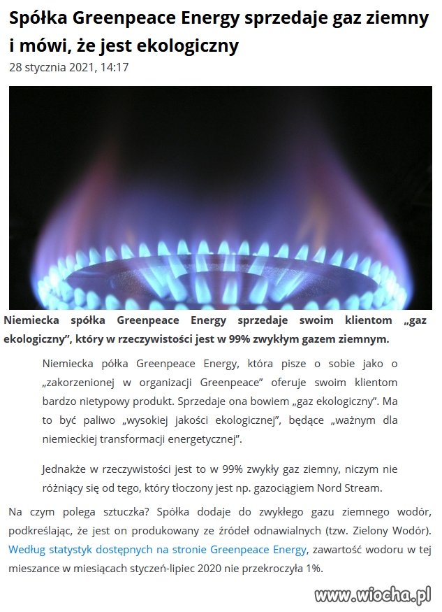 Biznes i ekologia według Greenpeace.