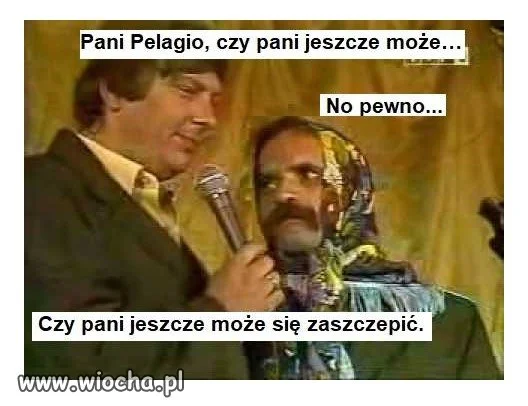 Może pani jeszcze...