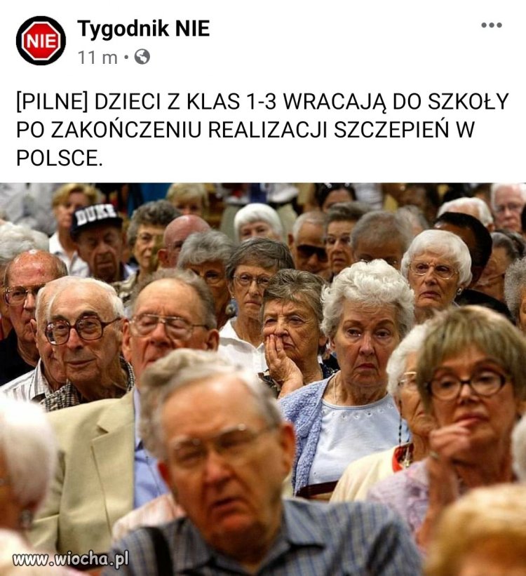 Przy tym tempie szczepień to chyba drugie pokoleni