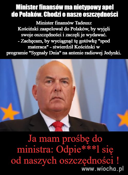 Wara od moich oszczędności 