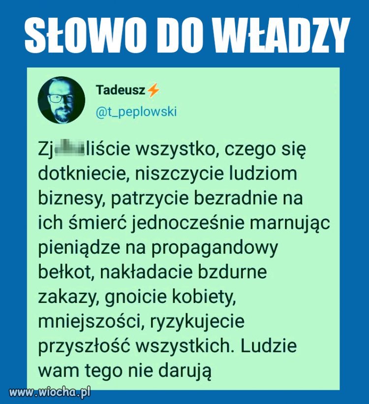 Jeb*ć pis. 