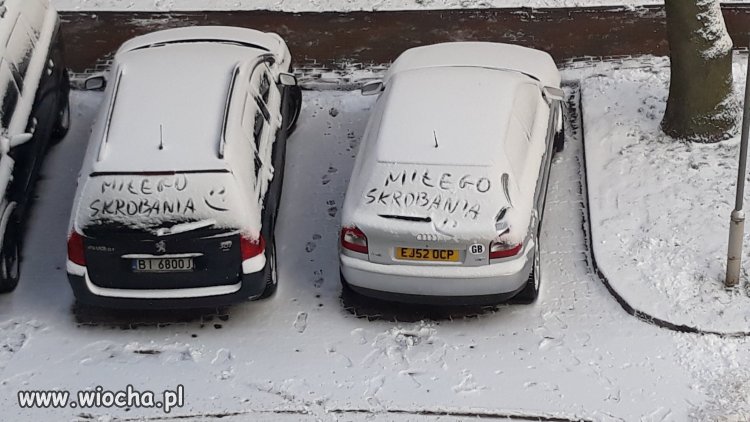U mnie też są mili sąsiedzi...