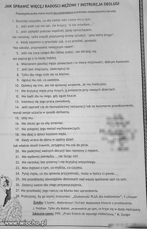 Z przykościelnej poradni małżeńskiej...
