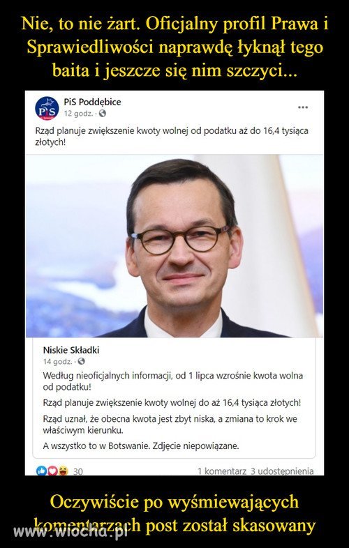 PiSowcy to jednak wyłącznie deficyty intelektualne