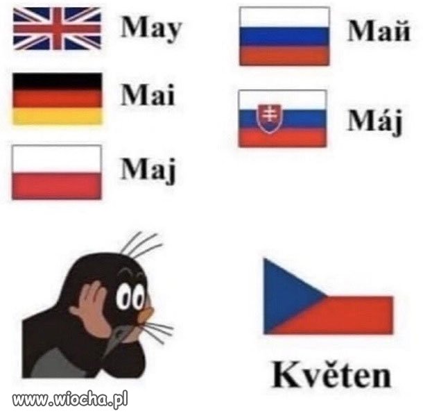 Miesiąc maj po Czesku 