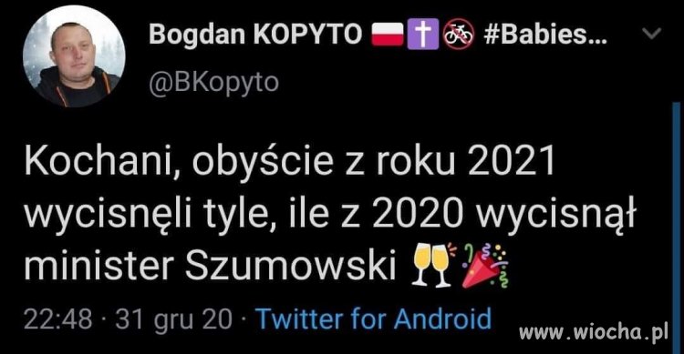 Niech to będzie dla Was dobry rok ...