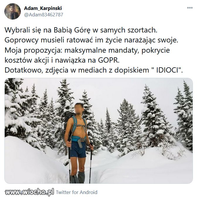 Powinni być ukarani. I to surowo. 