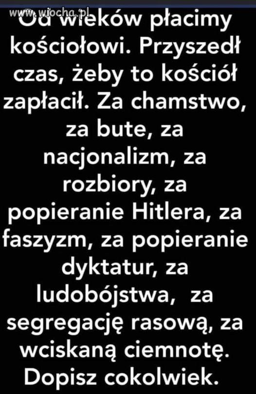 Oj znalazłoby się tego jeszcze trochę