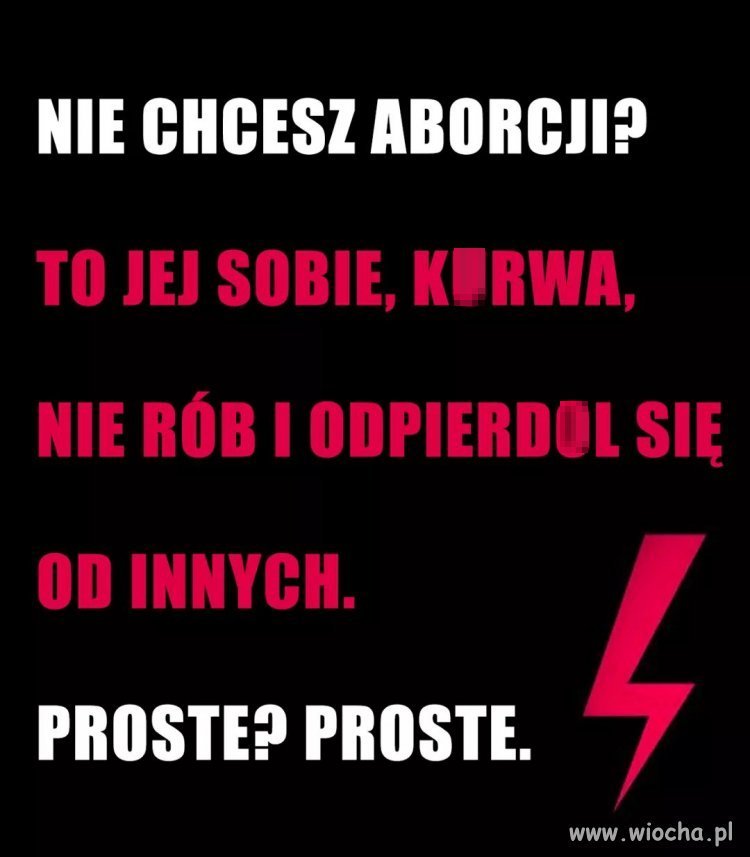 Proste? Proste. 