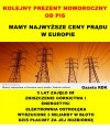 W POLSCE NAJWYŻSZE CENY PRĄDU W EUROPIE 