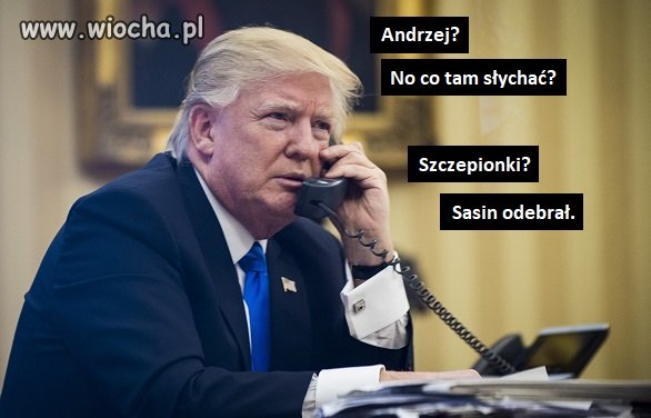 Szczepionki od Trumpa