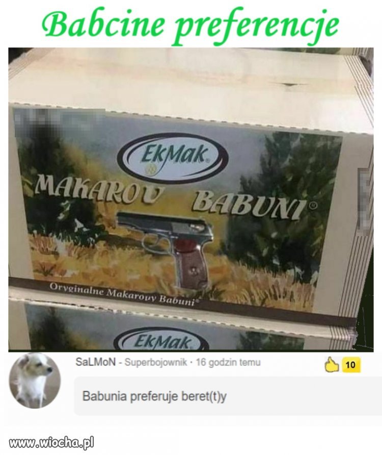 Babcine preferencje