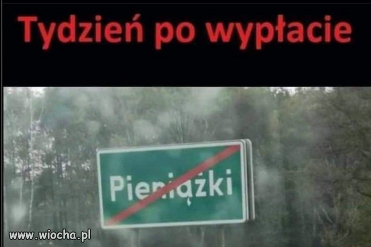 Jak co miesiąc. 